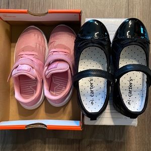 NEW Nike size 9 star runner and Carter’s Adelina shoes